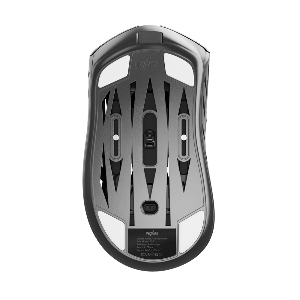 Pwnage Wireless Gaming Mouse StormBreaker Limited Edition Gray