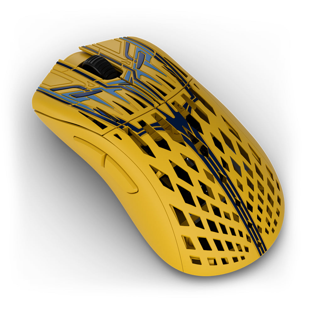 Pwnage Wireless Gaming Mouse StormBreaker Max CF Limited Edition Solar Blitz Yellow