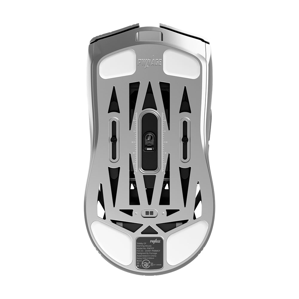 Pwnage Wireless Gaming Mouse Trinity CF Solid Platinum