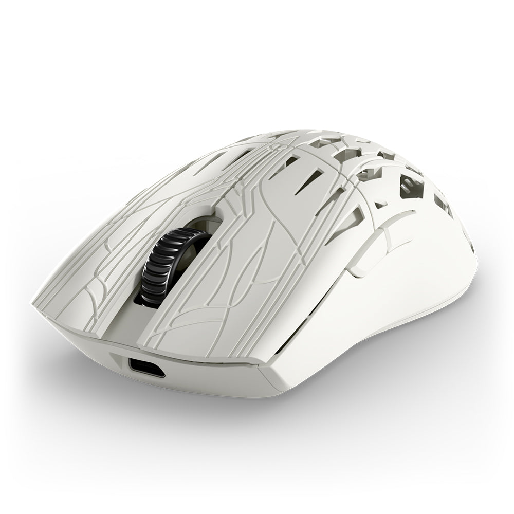 Pwnage Wireless Gaming Mouse Trinity CF Solid White