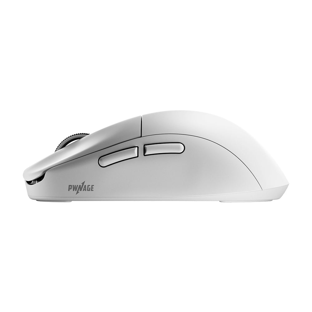 Pwnage Wireless Gaming Mouse Ultra Custom Pro Symm 3 White