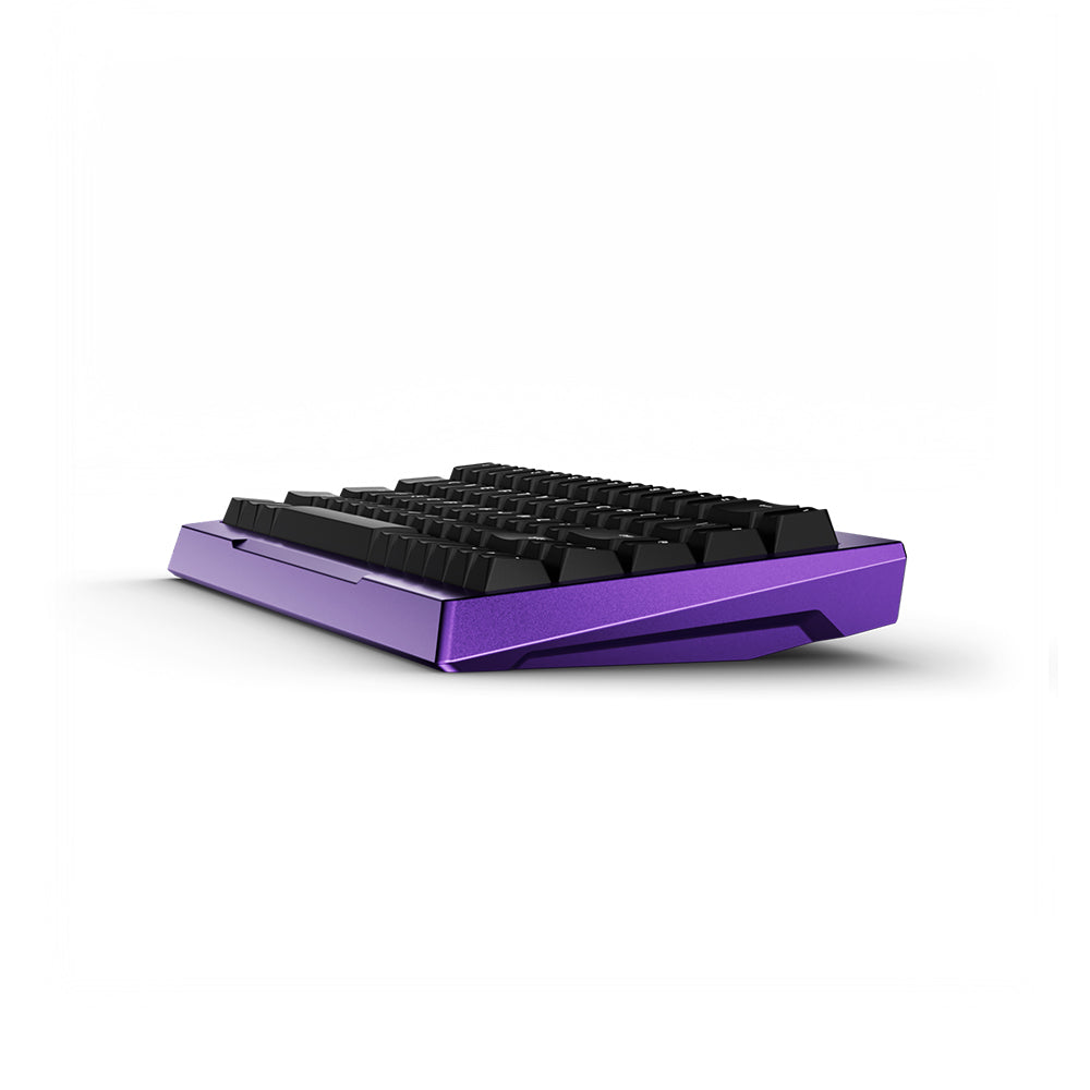 Pwnage Zenblade 65 V2 CNC Mechanical Keyboard PBT keycaps Purple Black Gateron Jade Pro Swtich