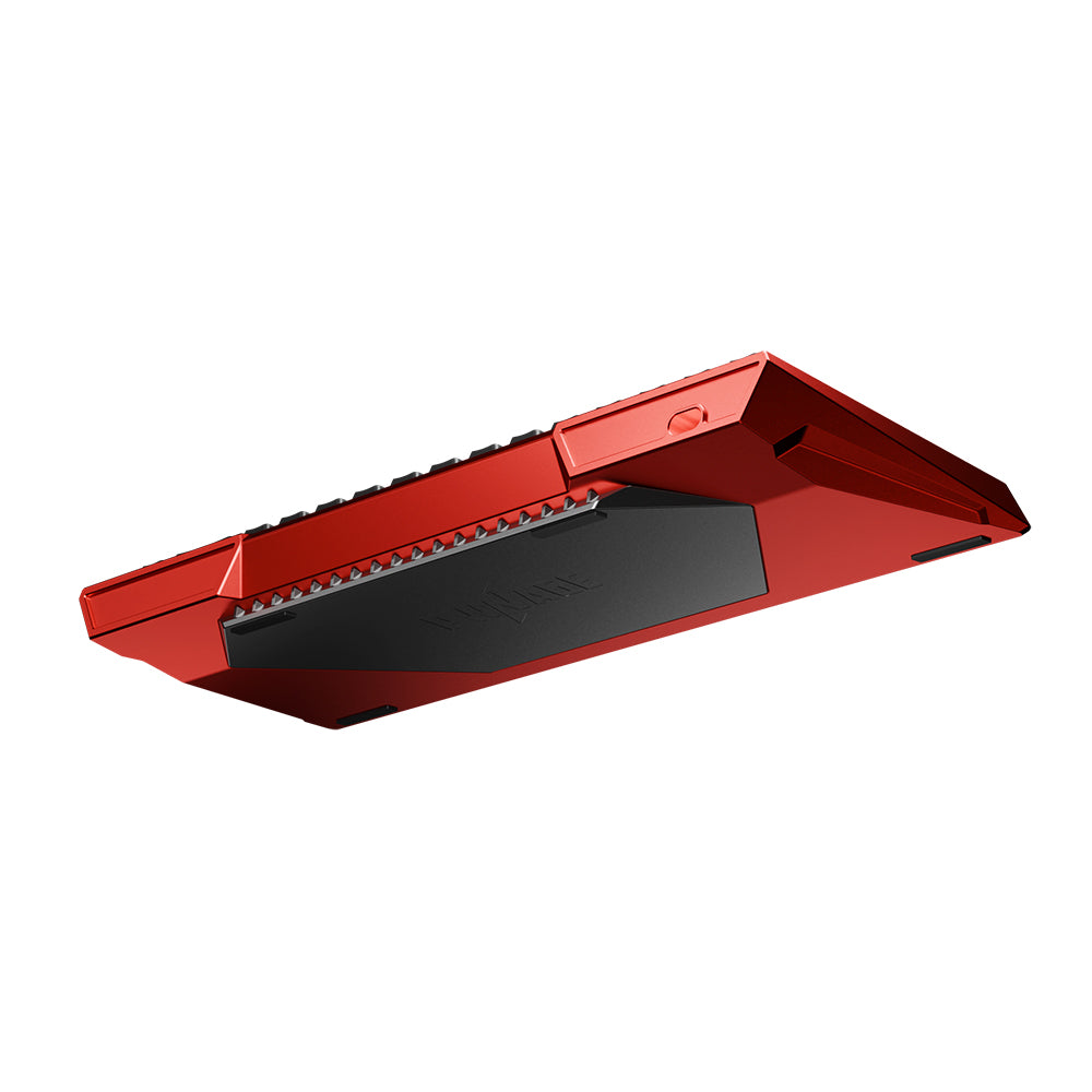 Pwnage Zenblade 65 V2 CNC Mechanical Keyboard PBT keycaps Red Black Gateron Jade Pro Swtich