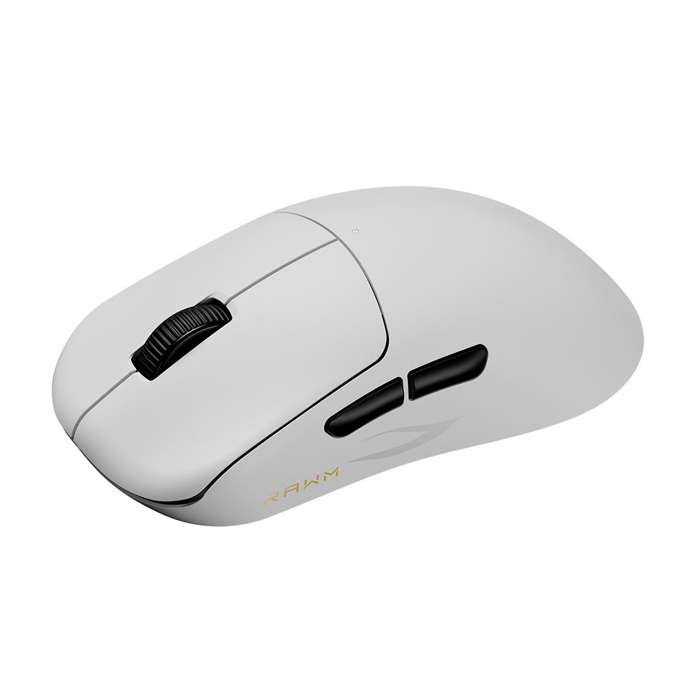 RAWM LEVIATHAN V4 Dual 8K Lightweight Wireless Gaming Mouse White