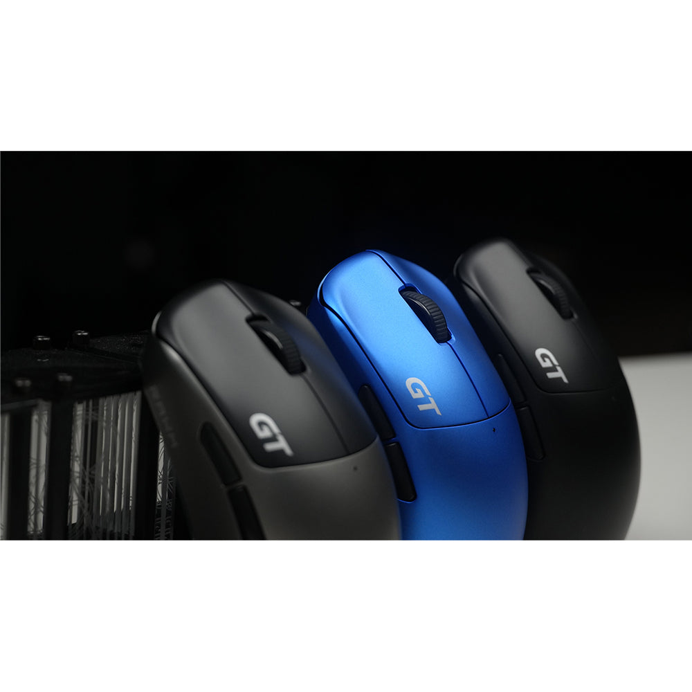 RAWM LEVIATHAN V4 GT Dual 8K Lightweight Wireless Gaming Mouse Hyper Click Optical & Magnetic Switches Abyss Blue