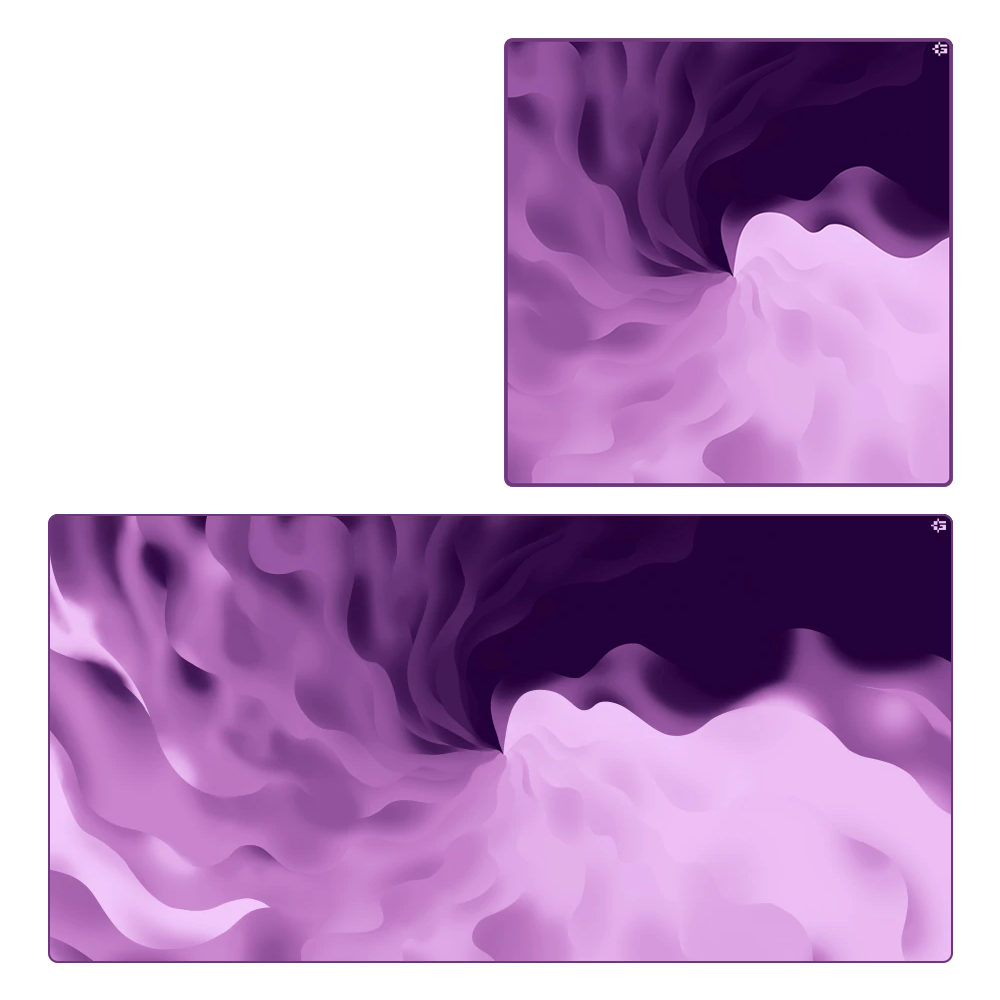 Gamesense Radar 4mm Mousepad Purple