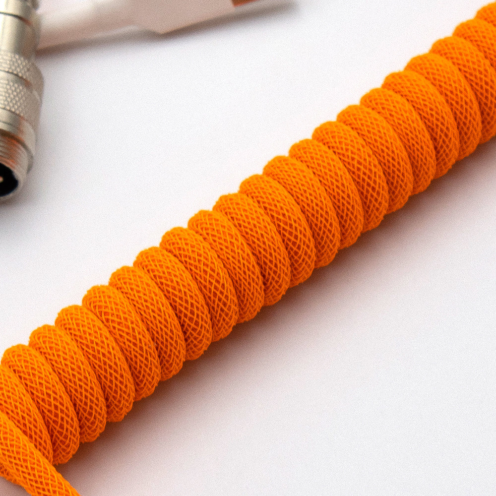 SwiftCables Artisan Custom Cable Double Orange