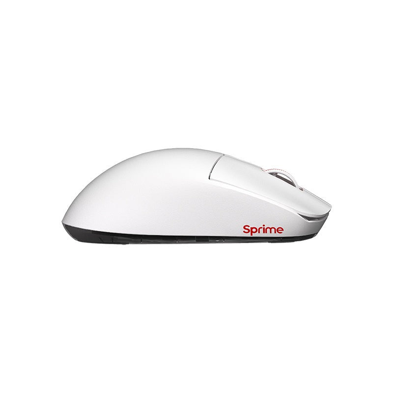 Sprime PM1 Hyper Lightweight Wireless Ergo Gaming Mouse White