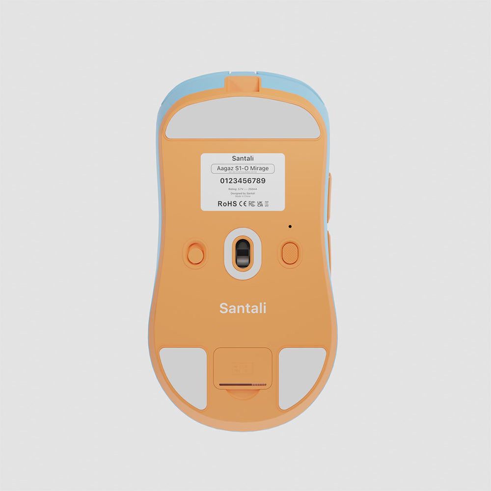 Santali Aagaz S1-O 8KHz Wireless Gaming Mouse Mirage Edition