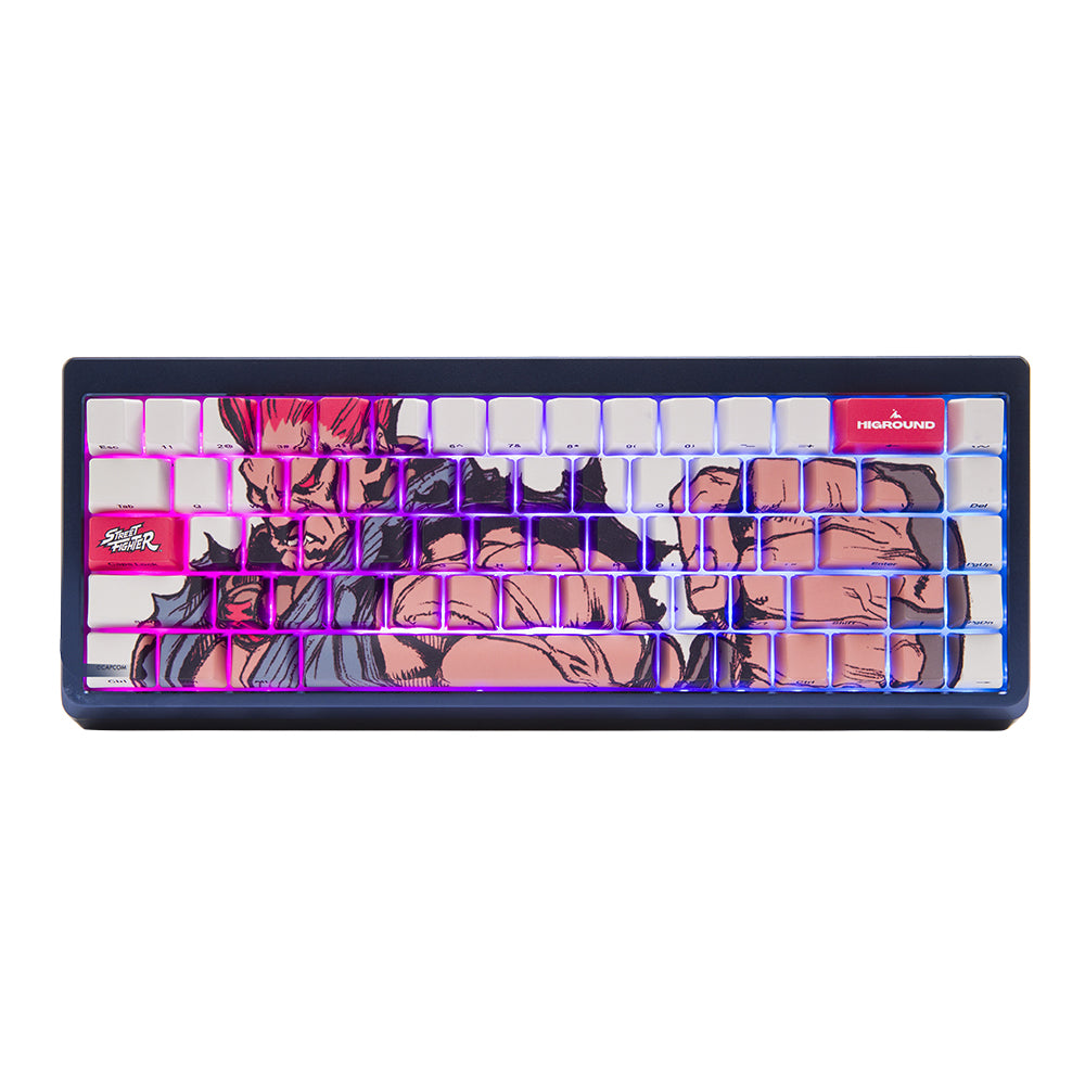 Higround SF x HG Summit 65 keyboard Akuma (Blue Gi)