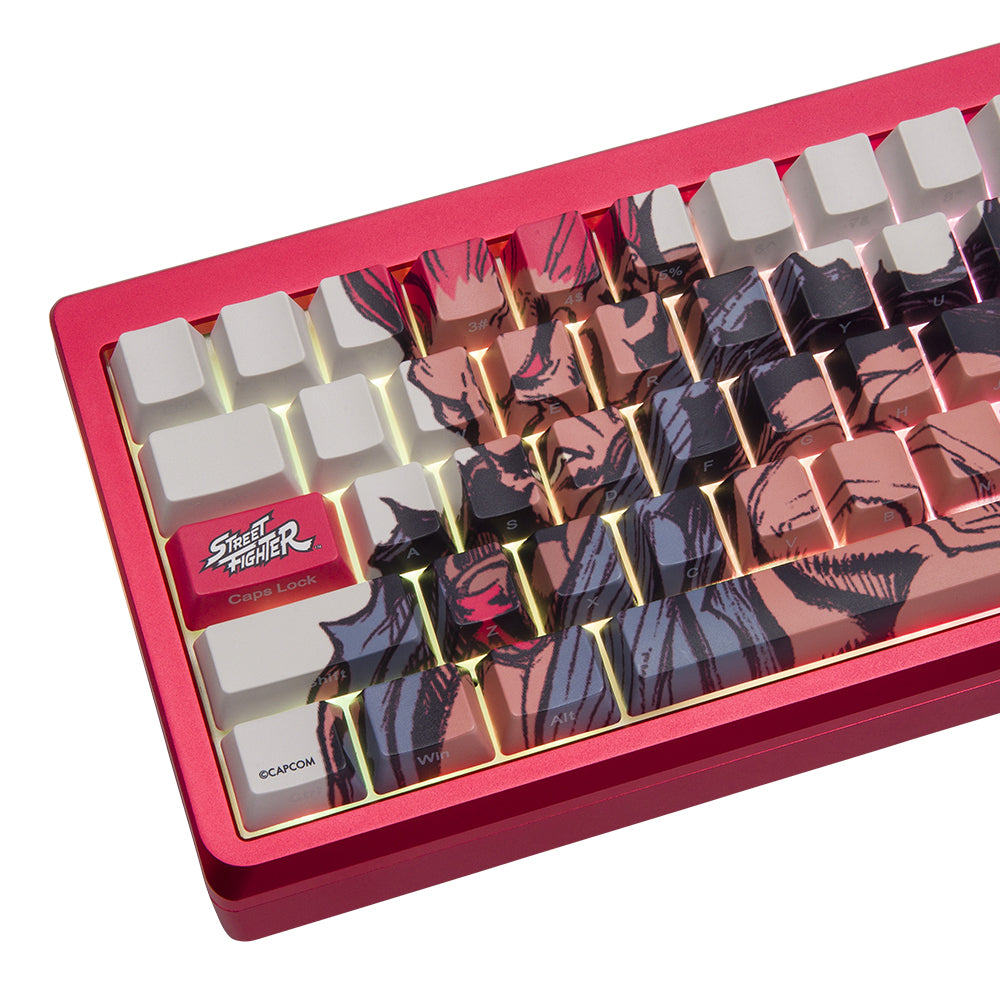 Higround SF x HG Summit 65 keyboard Akuma (Red Gi)
