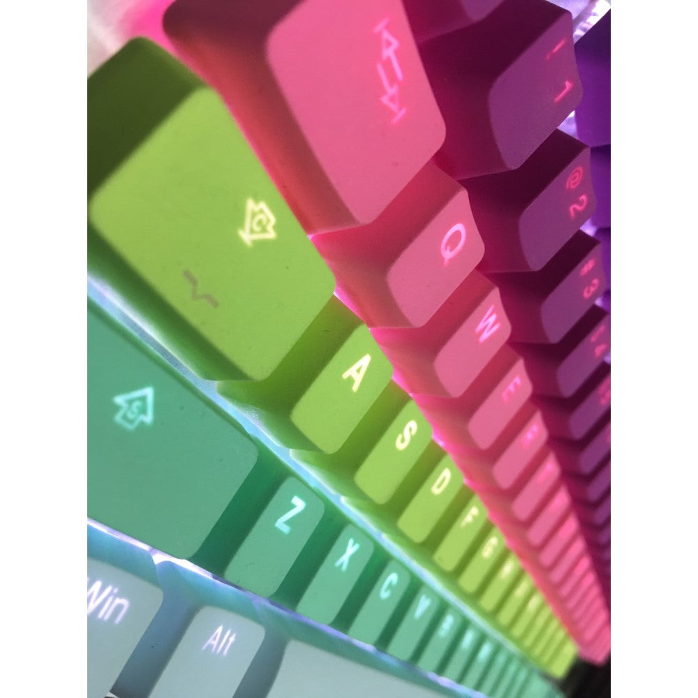 Tai-Hao Rainbow Sherbet Keycap Set