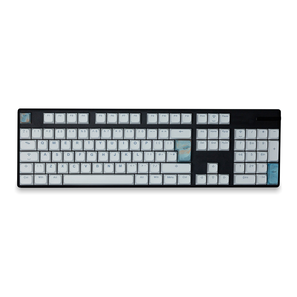 Tai-Hao BOBO Profile Backlit ABS Backlit Keycap Set Coastal Blue