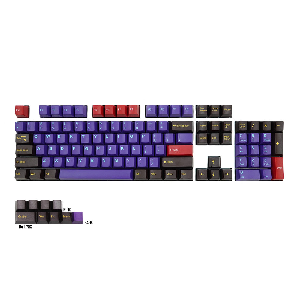 Tai-Hao Chocolate Factory Cubic ABS Double shot Keycap Set