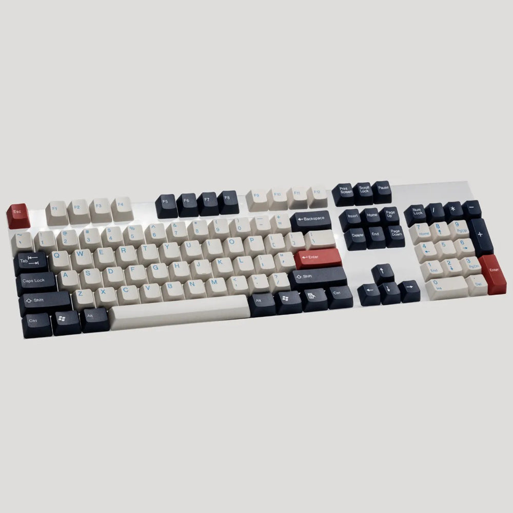Tai-Hao England Blue ABS Double shot Keycap Set