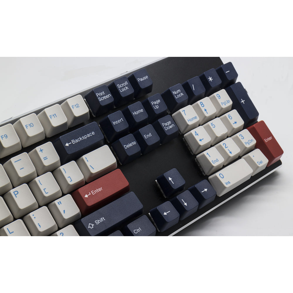 Tai-Hao England Blue ABS Double shot Keycap Set