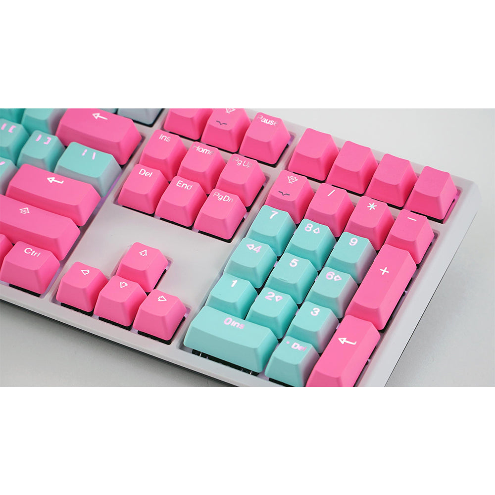 Tai-Hao Miami Lights Keycap Set Cherry社製のメカニカルキーボードと
