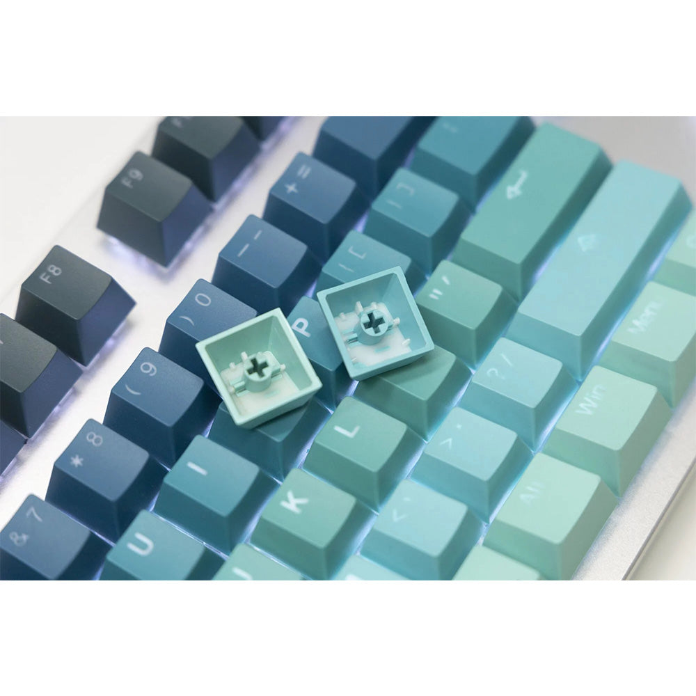 Tai-Hao Mykonos Backlit Cubic PBT Double shot Keycap Set