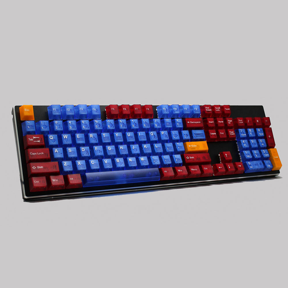 Tai-Hao Translucent Cubic ABS double shot keycap