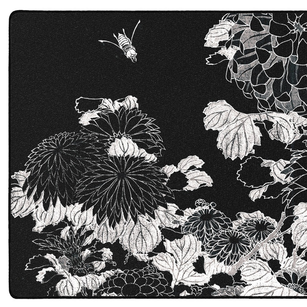 The mousepad company Mousepad AeroGlyde Artist Series Chrysanthemums and Bee by Hokusai