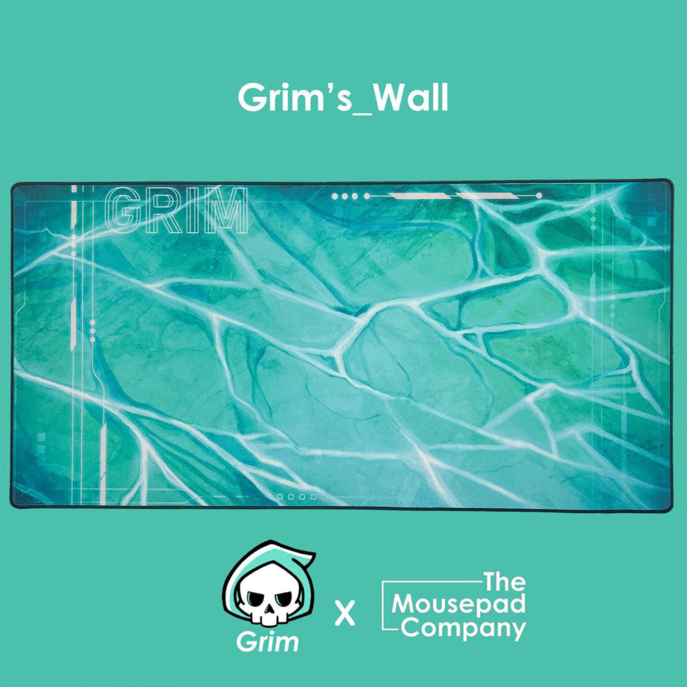 The mousepad company Mousepad DuraGlyde Collaboration Design Grim's_Wall
