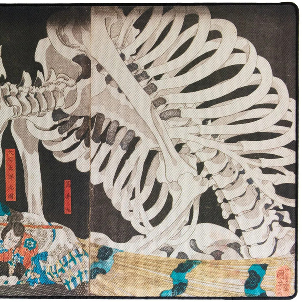 The mousepad company Mousepad DuraGlyde Artist Series Skeleton Specter by Utagawa Kuniyoshi