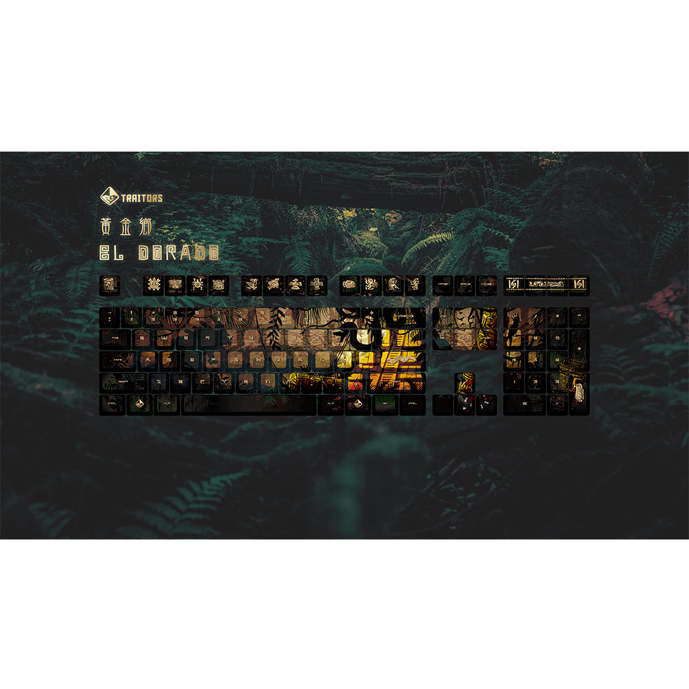 Traitors EL DORADO 108 Keycap Set