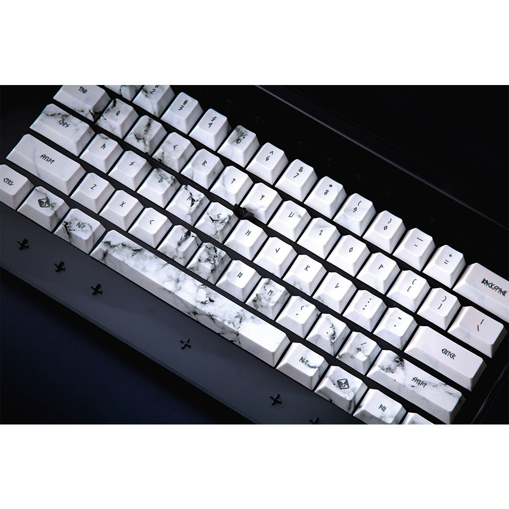 Traitors Eternity 108キーキャップセット 大理石調 Traitors エタニティ 大理石 ルーン文字 108キー フルサイズ キー