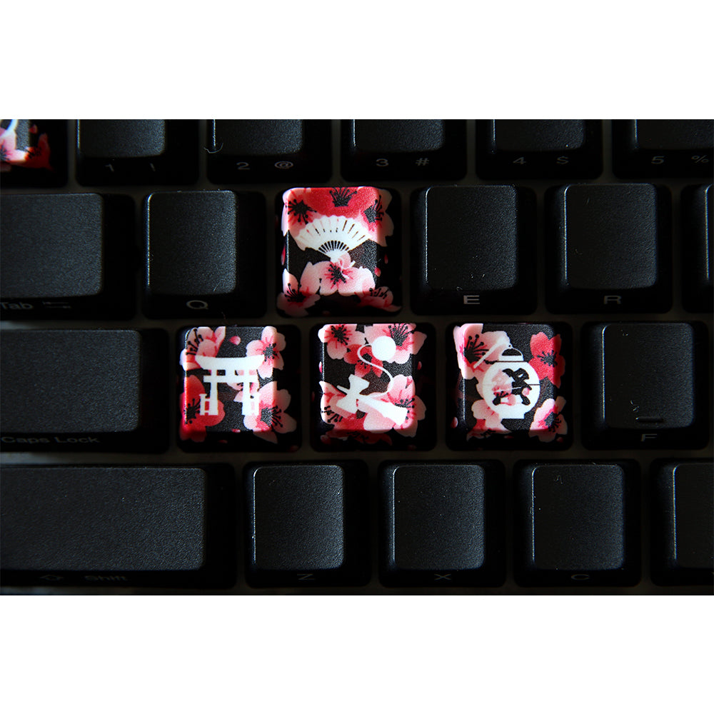 Traitors Sakura KURO Keycap Set