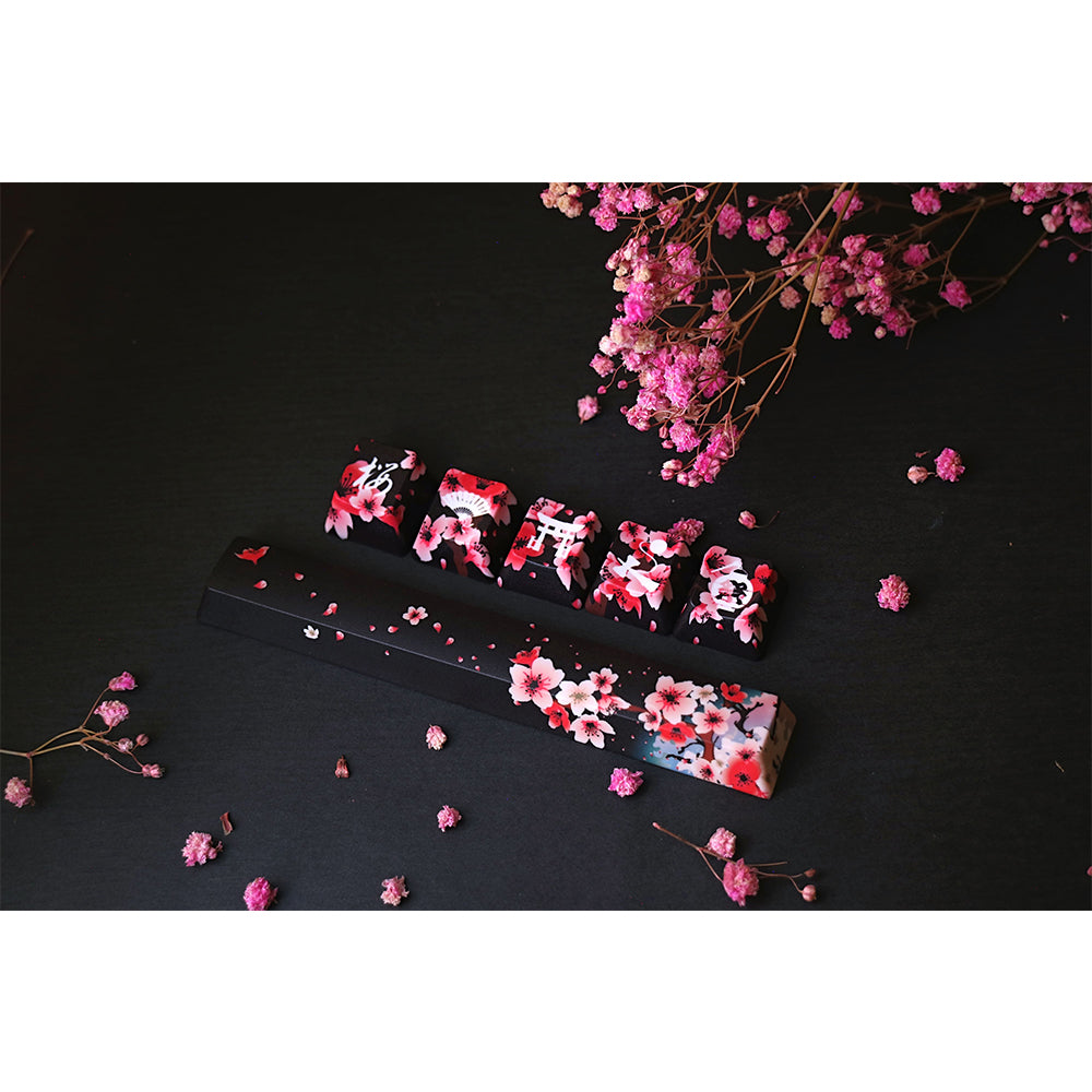 Traitors Sakura KURO キーキャップセット 通販：ふもっふのおみせ