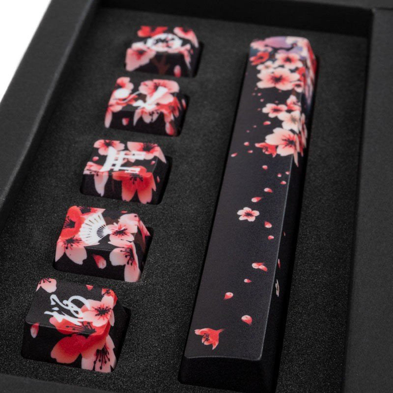 Traitors Sakura KURO キーキャップセット 通販：ふもっふのおみせ