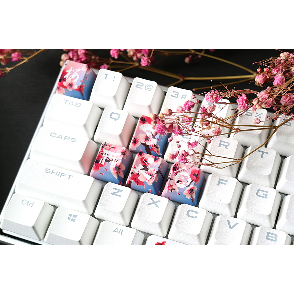 Traitors Sakura SHIRO Keycap Set