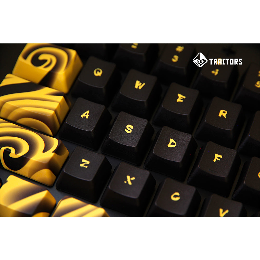 【限定】Traitors 畫虎 Tiger Sketch 108 Keycap Set