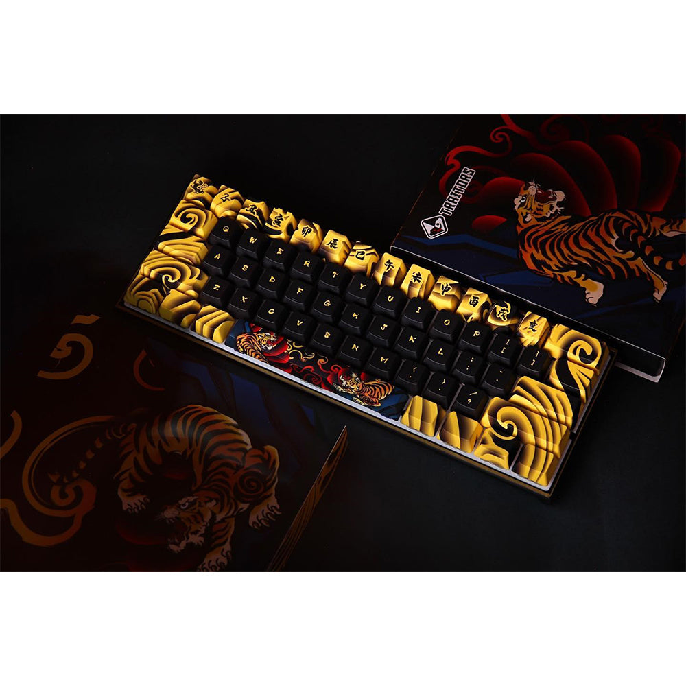 【限定】Traitors 畫虎 Tiger Sketch 108 Keycap Set