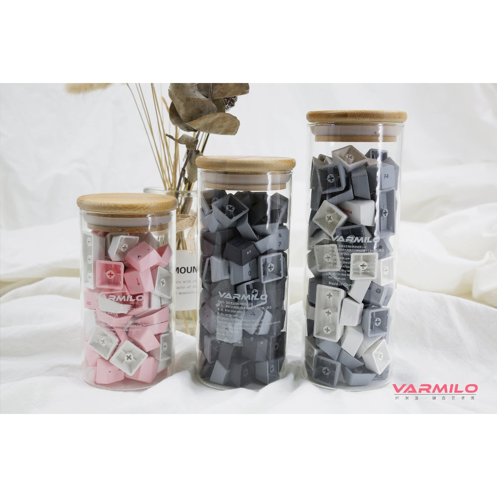 Varmilo Luckeys White Lightgrey Keycaps