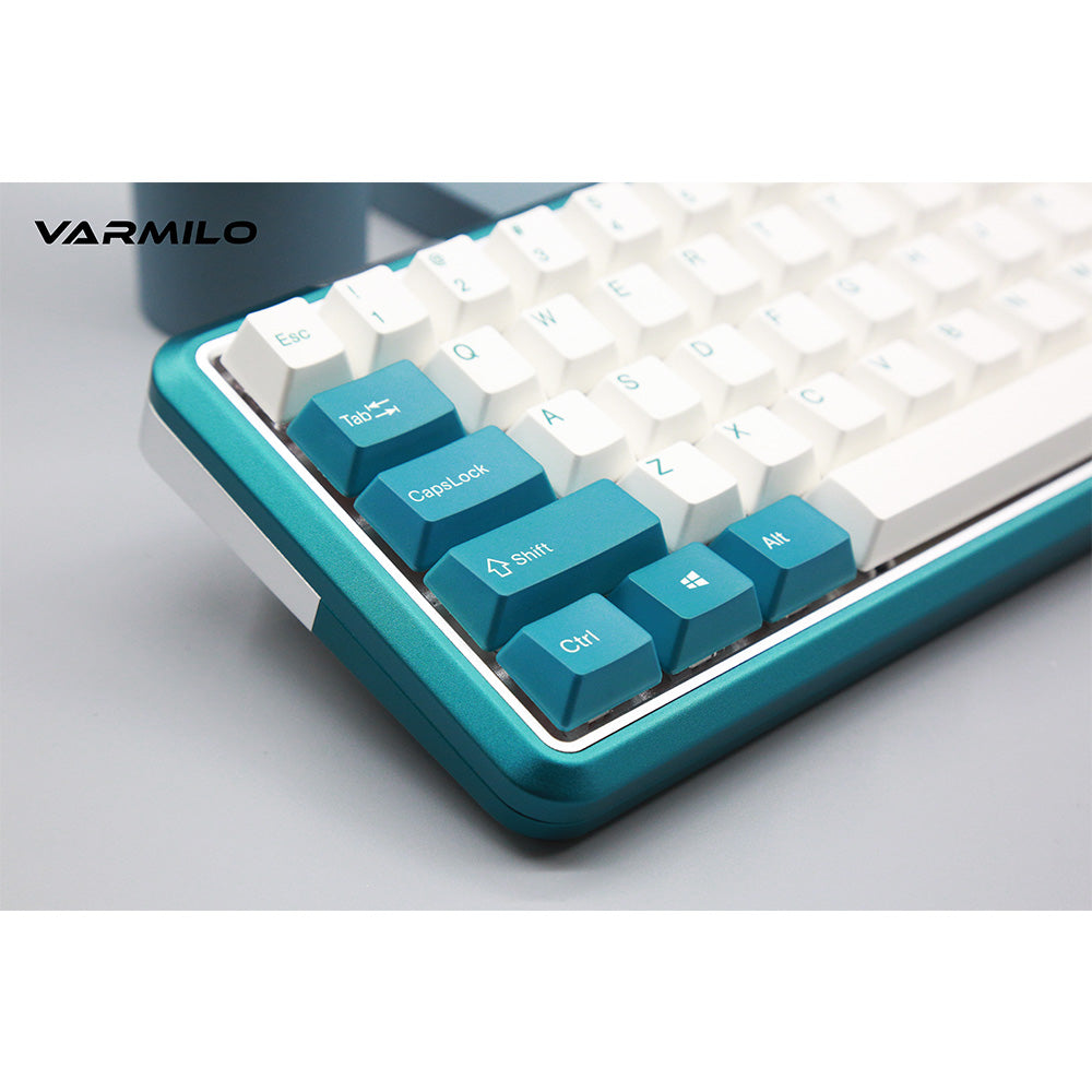 Varmilo 68 Sword2 ANSI Keyboard Twilight Green