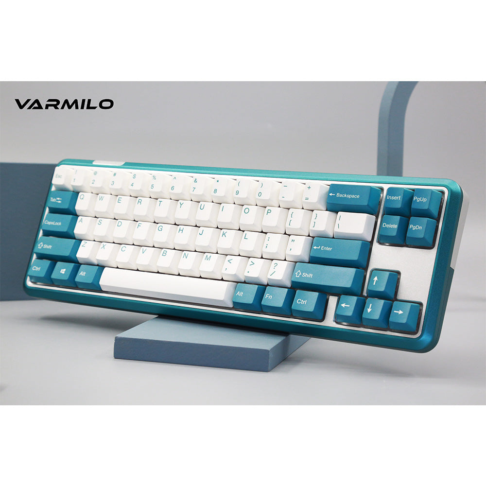 Varmilo 68 Sword2 ANSI Keyboard Twilight Green