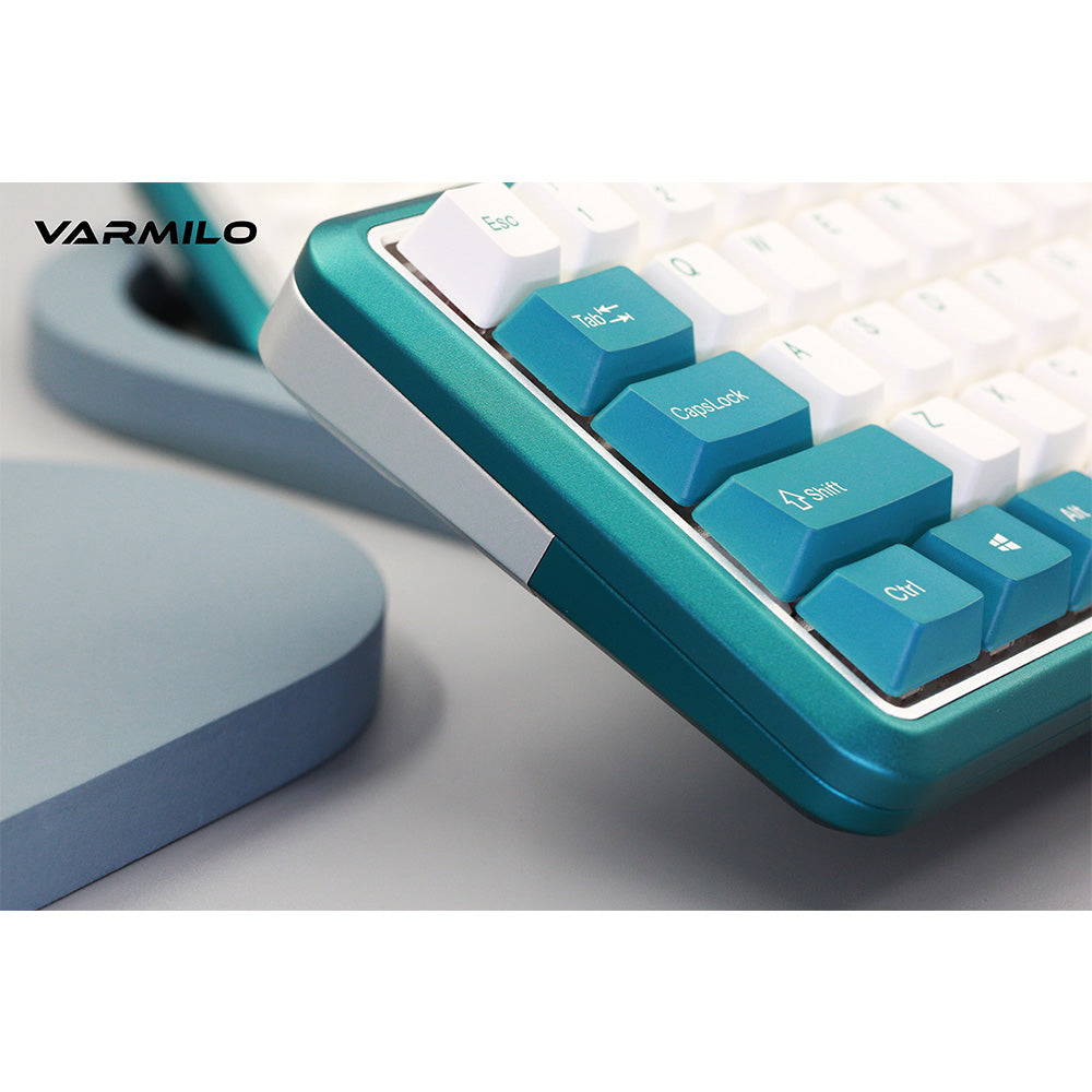 Varmilo 68 Sword2 ANSI Keyboard Twilight Green