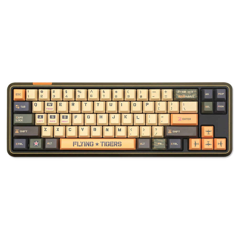 Varmilo 68 Sword2 ANSI Keyboard flying tiger