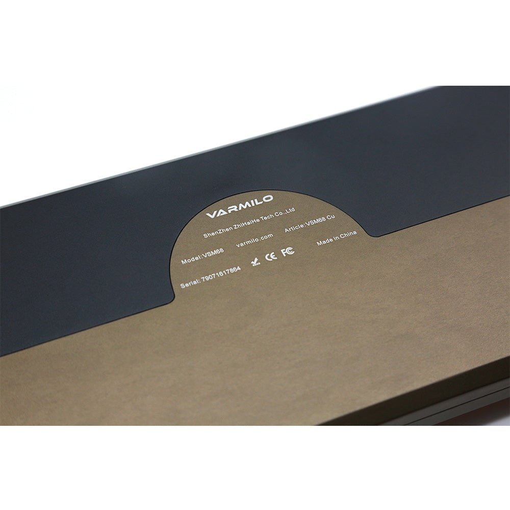 Varmilo 68 Sword2 ANSI Keyboard flying tiger