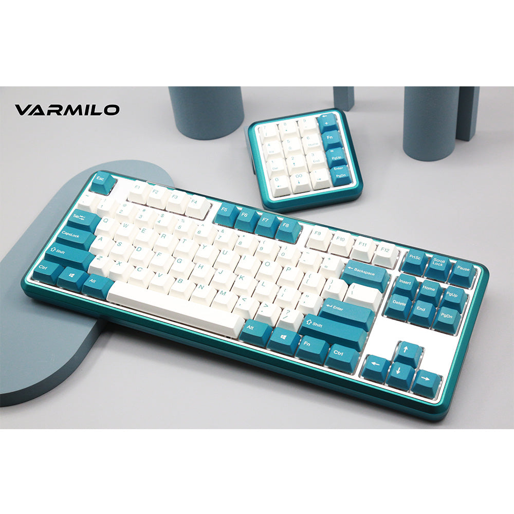 Varmilo 87 Sword2 ANSI Keyboard Twilight Green
