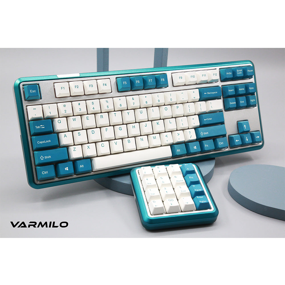 Varmilo 87 Sword2 ANSI Keyboard Twilight Green