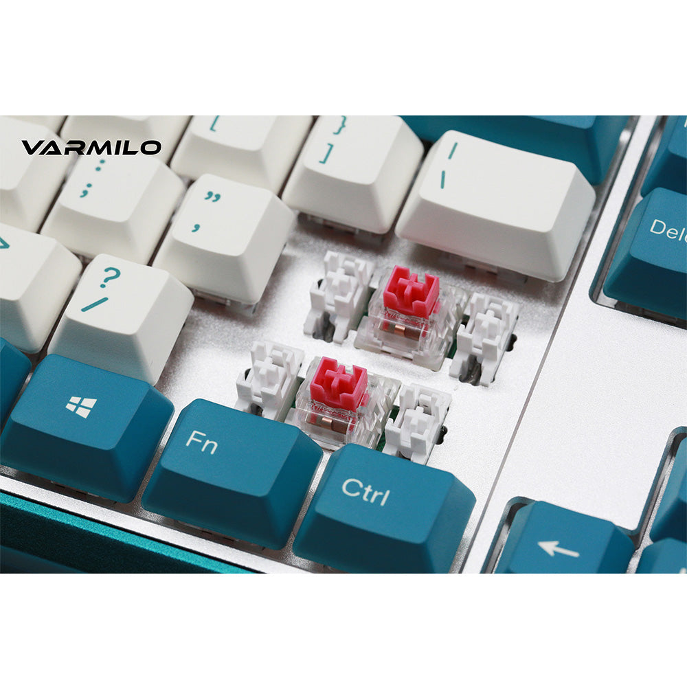 Varmilo 87 Sword2 ANSI Keyboard Twilight Green