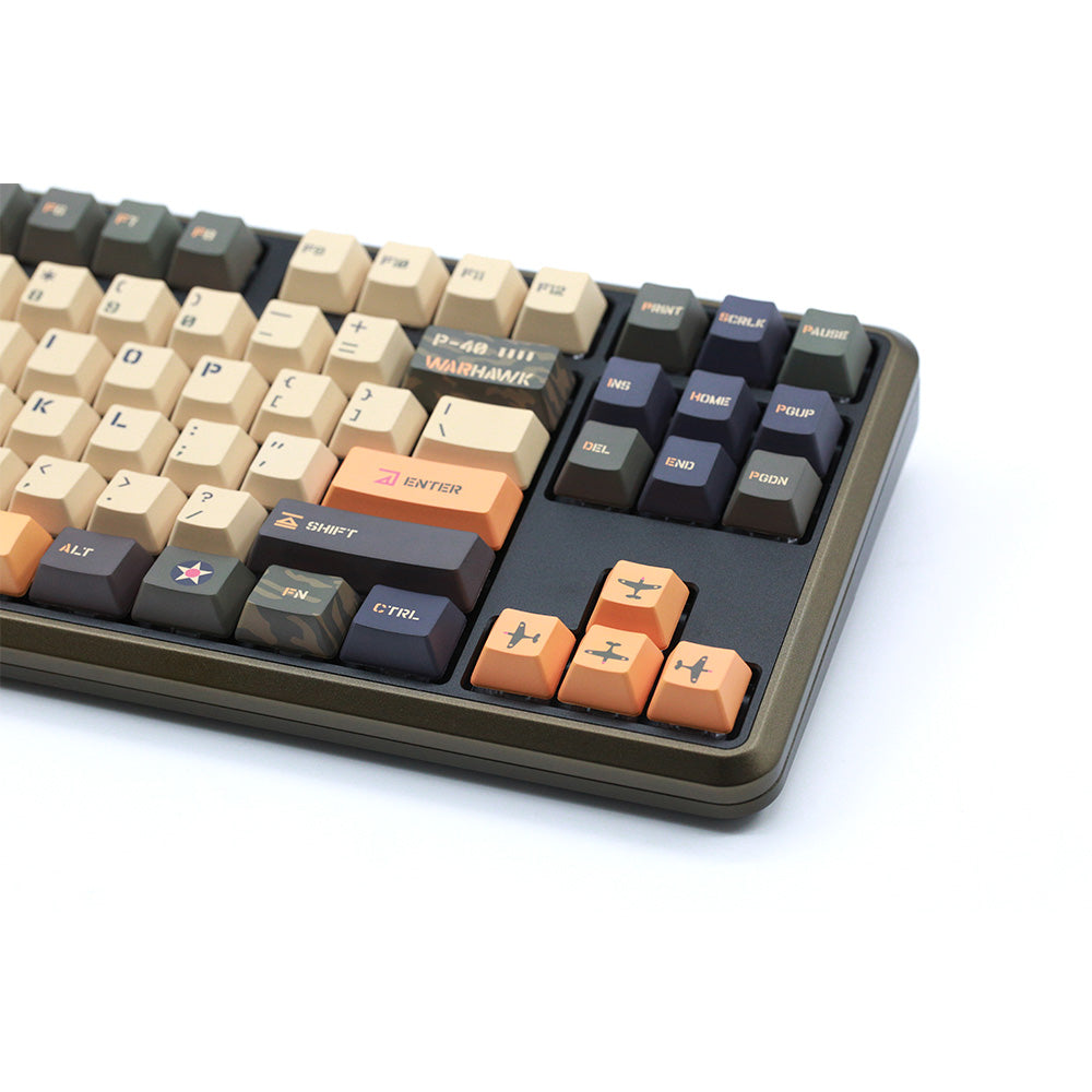 Varmilo 87 Sword2 ANSI Keyboard flying tiger