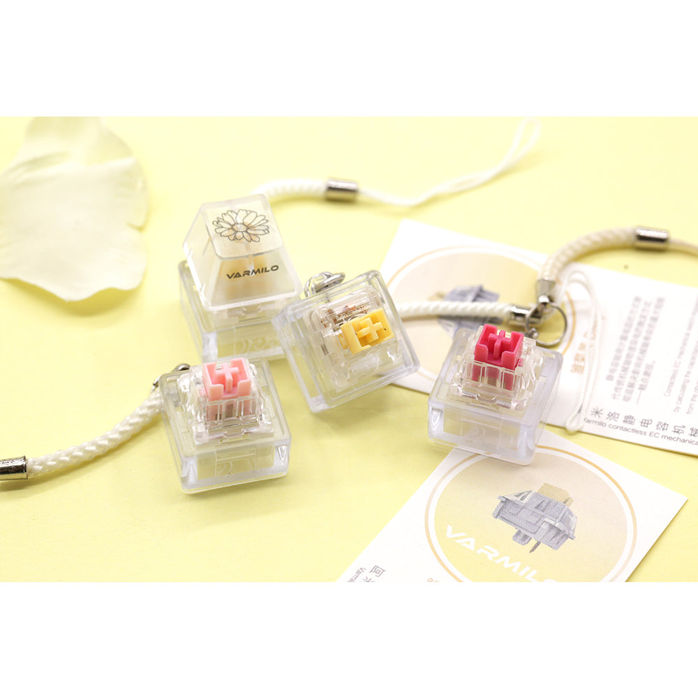 Varmilo EC Daisy Yellow Keychain