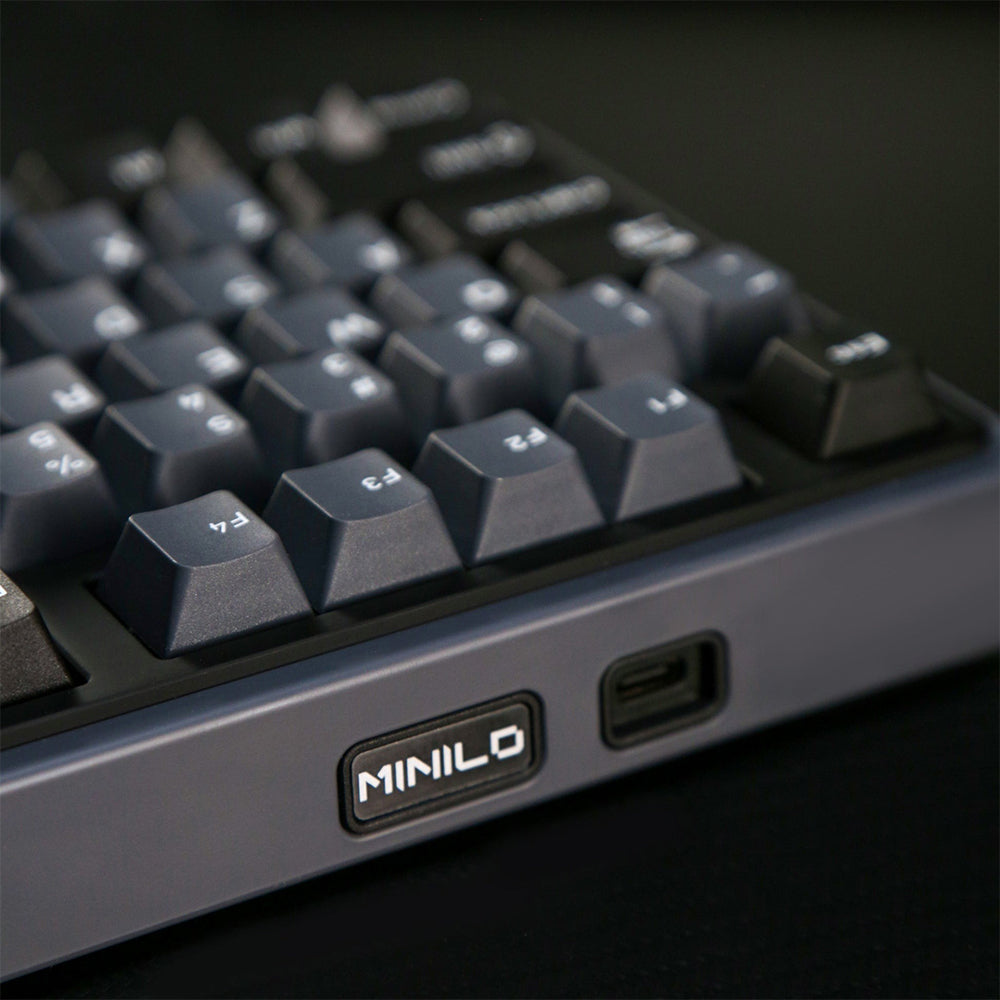 Varmilo Minilo75 HE Magnet Switch Wired Hot-Swap RGB Gaming Mechanical Keyboard Classic Black