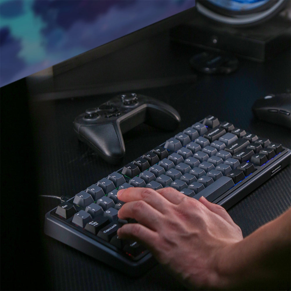 Varmilo Minilo75 HE Magnet Switch Wired Hot-Swap RGB Gaming Mechanical Keyboard Classic Black