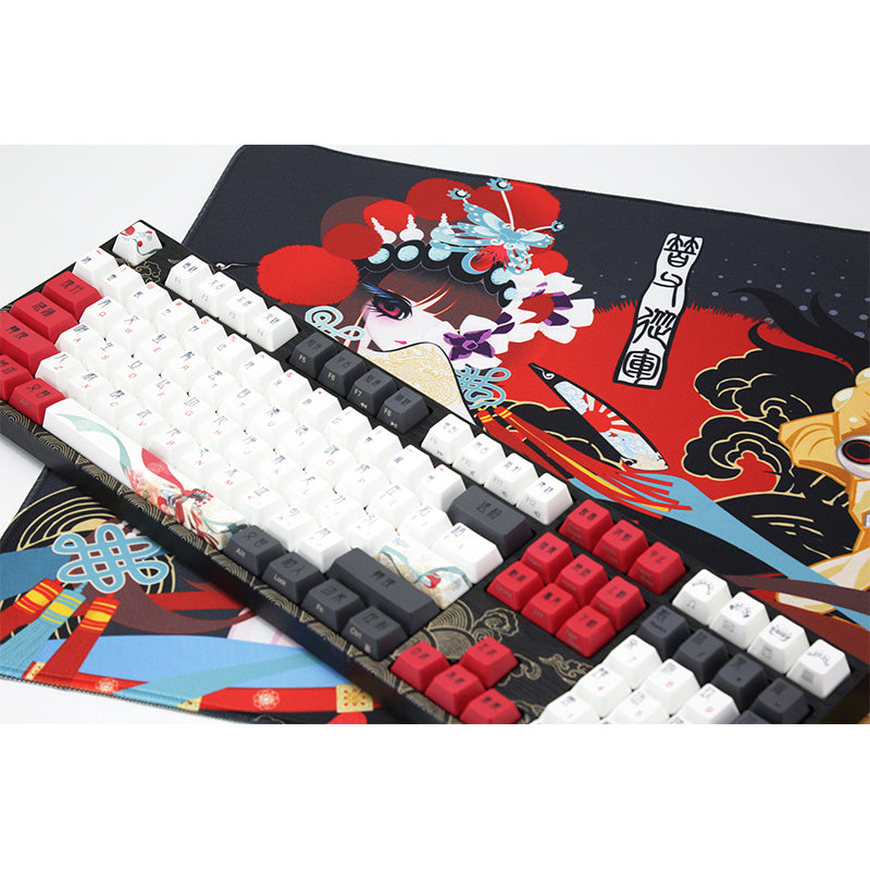 Varmilo Beijing Opera Mousepad XL -Mulan-
