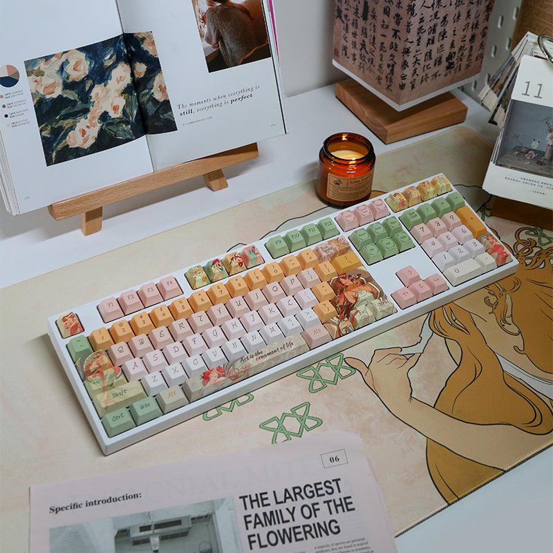 Varmilo(アミロ) Mucha ミュシャ キーキャップセット 129キー 通販