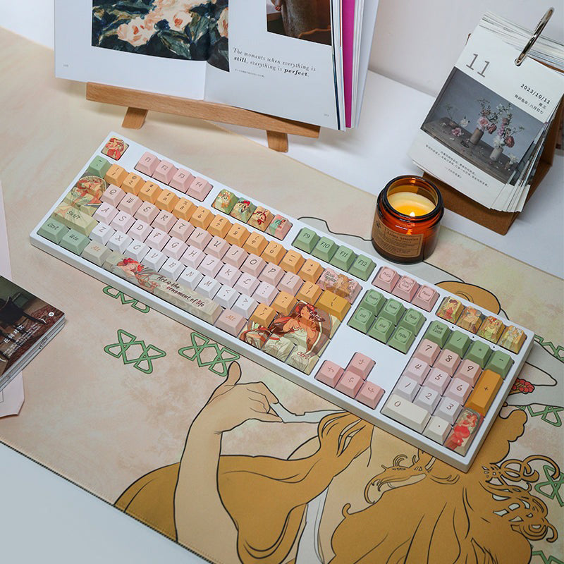 Varmilo(アミロ) Mucha ミュシャ キーキャップセット 129キー 通販
